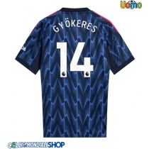 Maglie da calcio Arsenal Viktor Gyokeres #14 Seconda Maglia 2025-26 Manica Corta